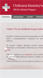 Mobile Screenshot of homeopaticka-liecba.sk